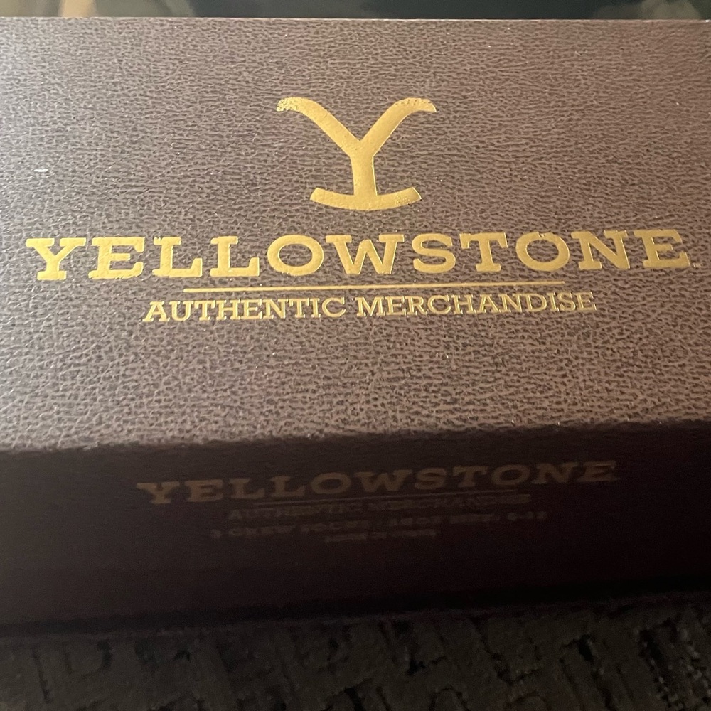 Yellowstone New In Box Crew Socks